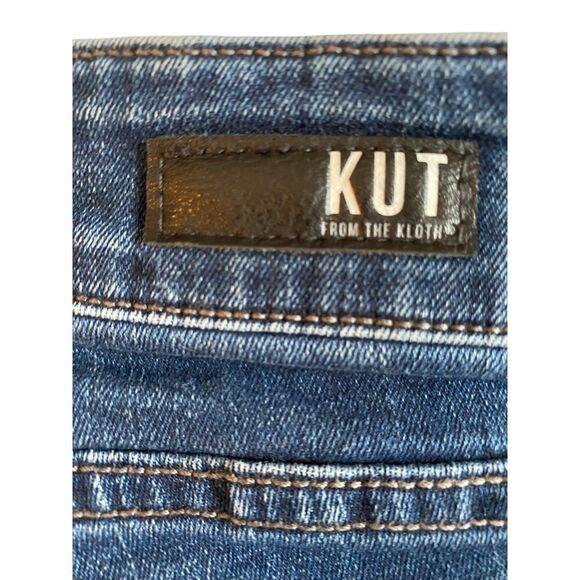 KUT from the Kloth Natalie High Rise Bootcut Medium Wash Jean Classic Denim Blue - Picture 3 of 9